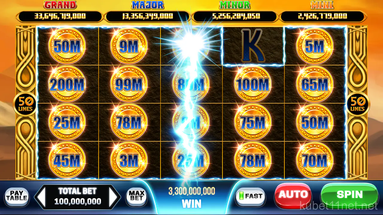 Giao diện ứng dụng Kubet11